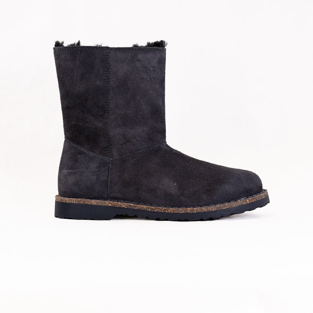 Birkenstock Uppsala Zip Shearling (Women's) - Charcoal
