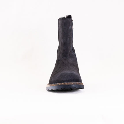 Birkenstock Uppsala Zip Shearling (Women's) - Charcoal