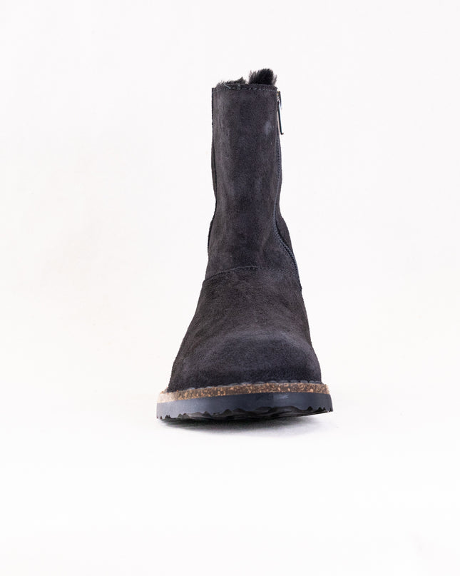 Birkenstock Uppsala Zip Shearling (Women's) - Charcoal