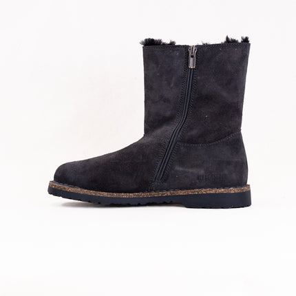 Birkenstock Uppsala Zip Shearling (Women's) - Charcoal