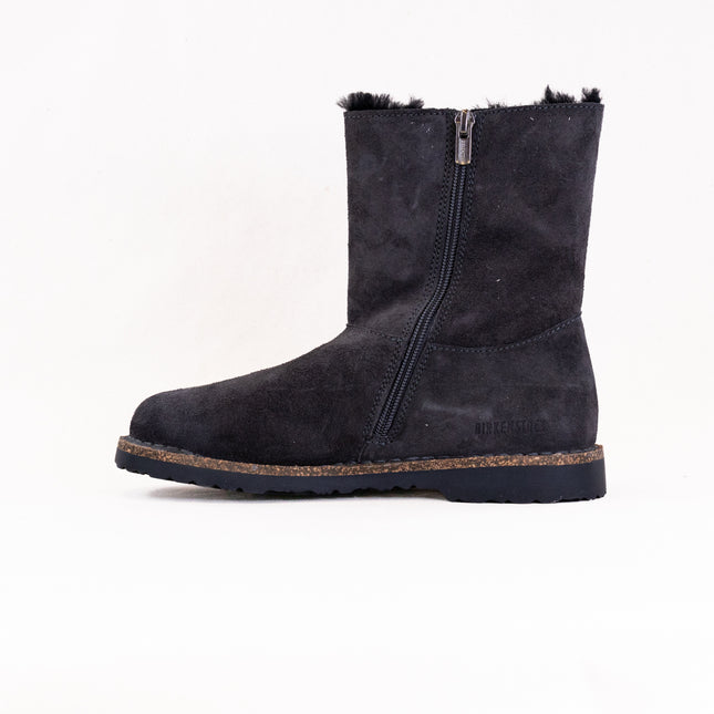 Birkenstock Uppsala Zip Shearling (Women's) - Charcoal