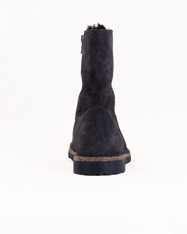 Birkenstock Uppsala Zip Shearling (Women's) - Charcoal