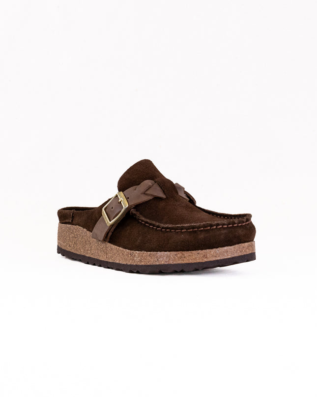 Birkenstock Buckley Braided (Women's) - Carafe Suede