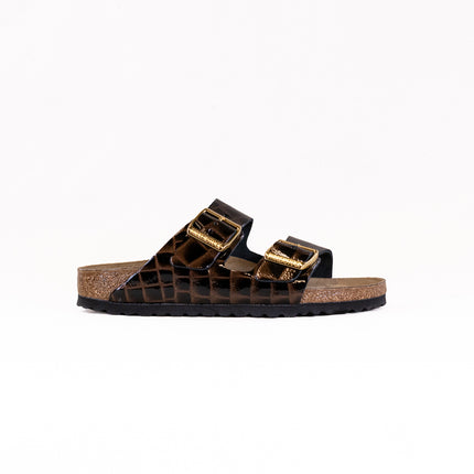 Birkenstock Arizona (Women's) - Emboss Leather Black