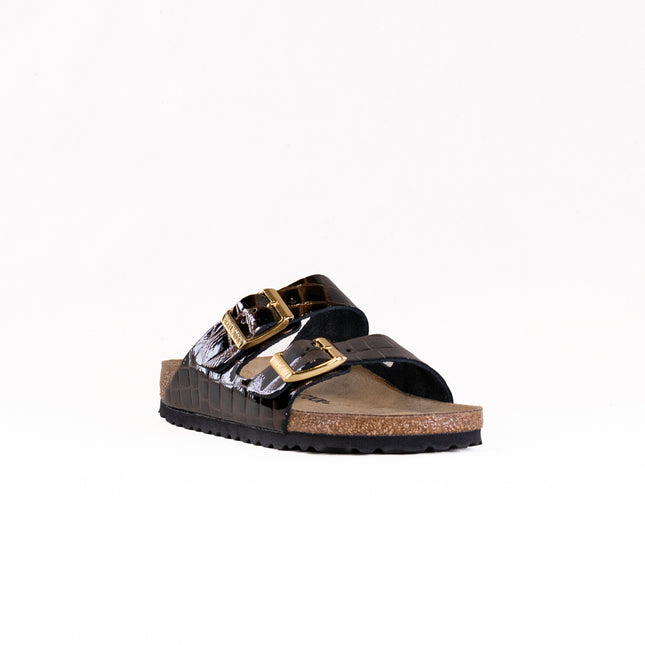 Birkenstock Arizona (Women's) - Emboss Leather Black