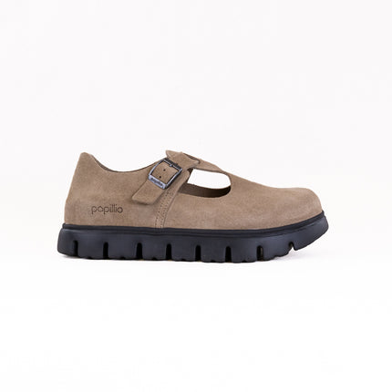 Birkenstock-Papillo Paris Chunky (Women's) - Gray Suede