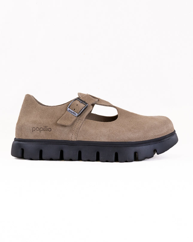 Birkenstock-Papillo Paris Chunky (Women's) - Gray Suede