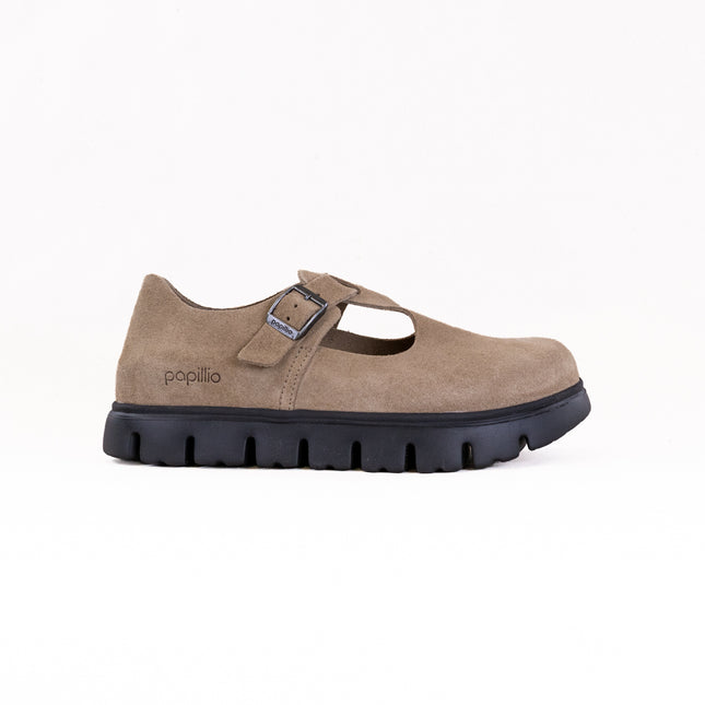 Birkenstock-Papillo Paris Chunky (Women's) - Gray Suede