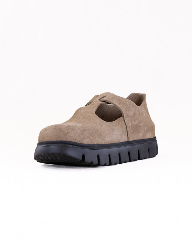 Birkenstock-Papillo Paris Chunky (Women's) - Gray Suede