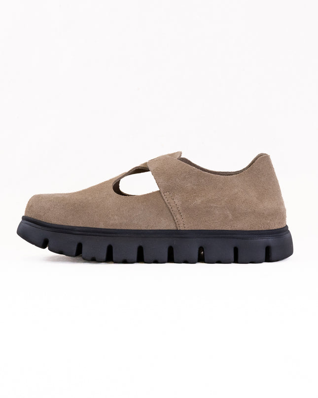 Birkenstock-Papillo Paris Chunky (Women's) - Gray Suede