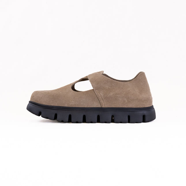 Birkenstock-Papillo Paris Chunky (Women's) - Gray Suede