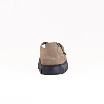 Birkenstock-Papillo Paris Chunky (Women's) - Gray Suede