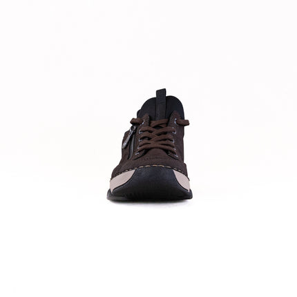 Rieker Angela 45973 (Women's) - Nougat/Schwarz