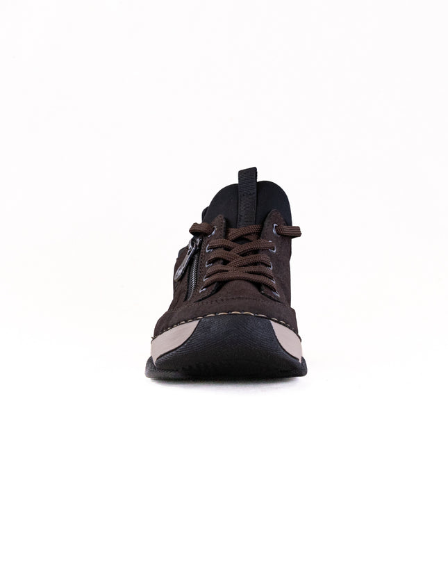 Rieker Angela 45973 (Women's) - Nougat/Schwarz