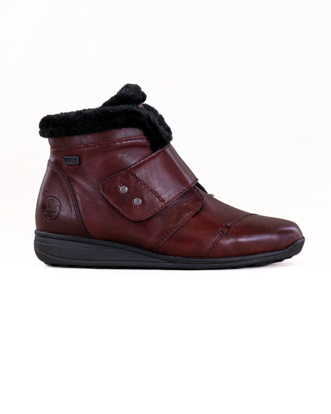 Rieker Donna 68 (Women's) - Weinrot/Weinrot/Nero