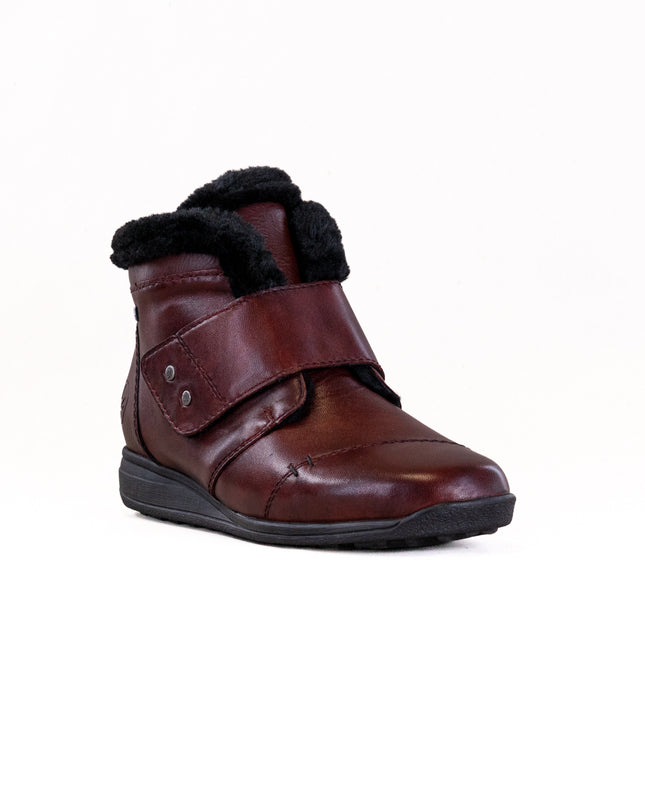 Rieker Donna 68 (Women's) - Weinrot/Weinrot/Nero