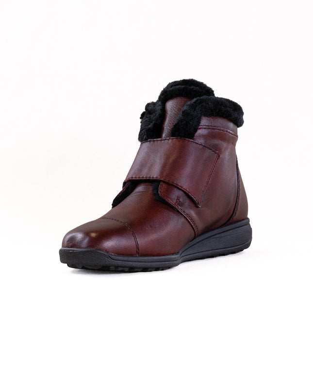 Rieker Donna 68 (Women's) - Weinrot/Weinrot/Nero
