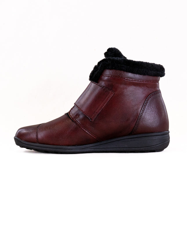 Rieker Donna 68 (Women's) - Weinrot/Weinrot/Nero