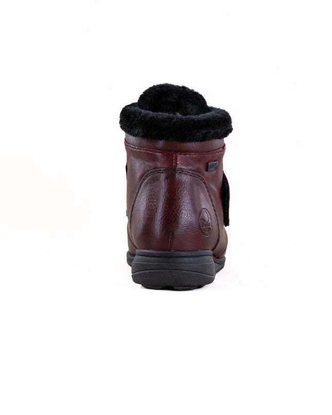 Rieker Donna 68 (Women's) - Weinrot/Weinrot/Nero