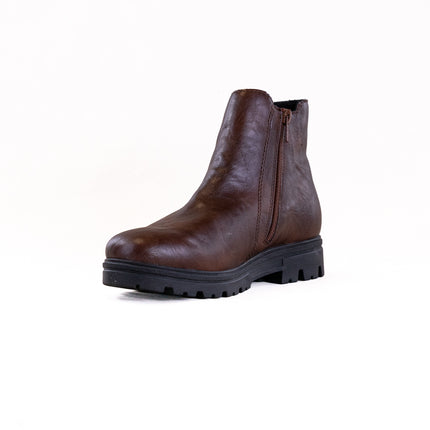 Rieker 43072 Nadja (Women's) - Chestnut/Shwarz