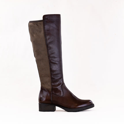Rieker Z9591 Faith 91 (Women's) - Ebony/Beige Schwarz/Chestnut
