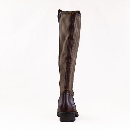 Rieker Z9591 Faith 91 (Women's) - Ebony/Beige Schwarz/Chestnut