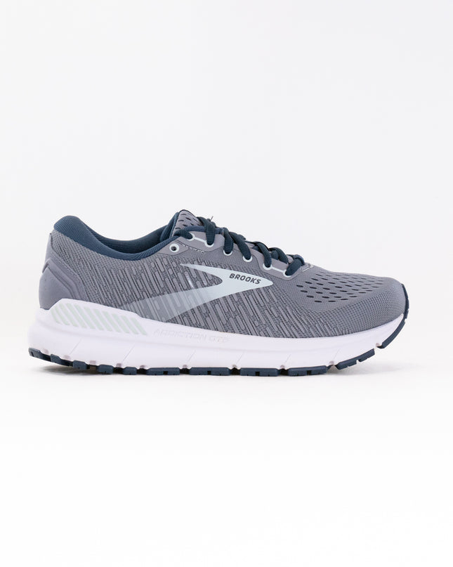 Brooks Addiction GTS 15 (Women's) - Grey/Navy/Aqua
