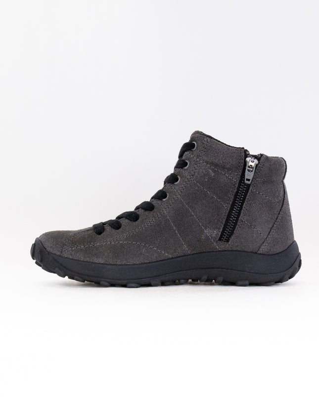 Taos Trail Mix (Women's) - Charcoal Ruff Out Leather