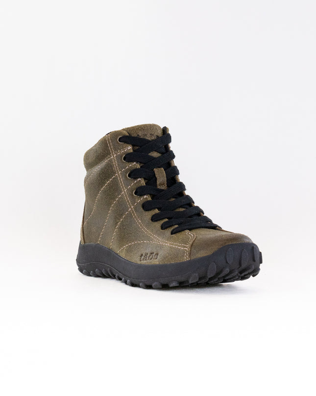 Taos Trail Mix (Women's) - Olive Ruff Out Leather