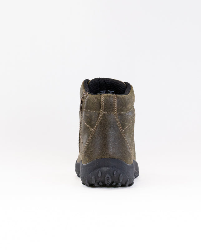 Taos Trail Mix (Women's) - Olive Ruff Out Leather