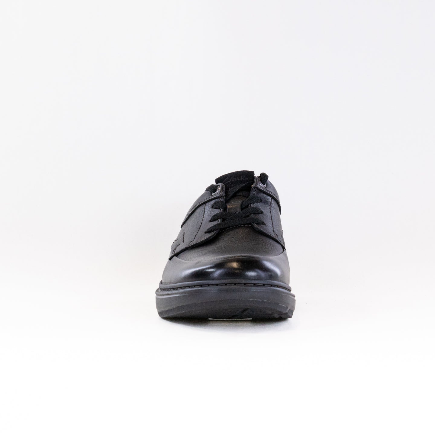 Clark's Un Briley Lace (Men's) - Black Leather