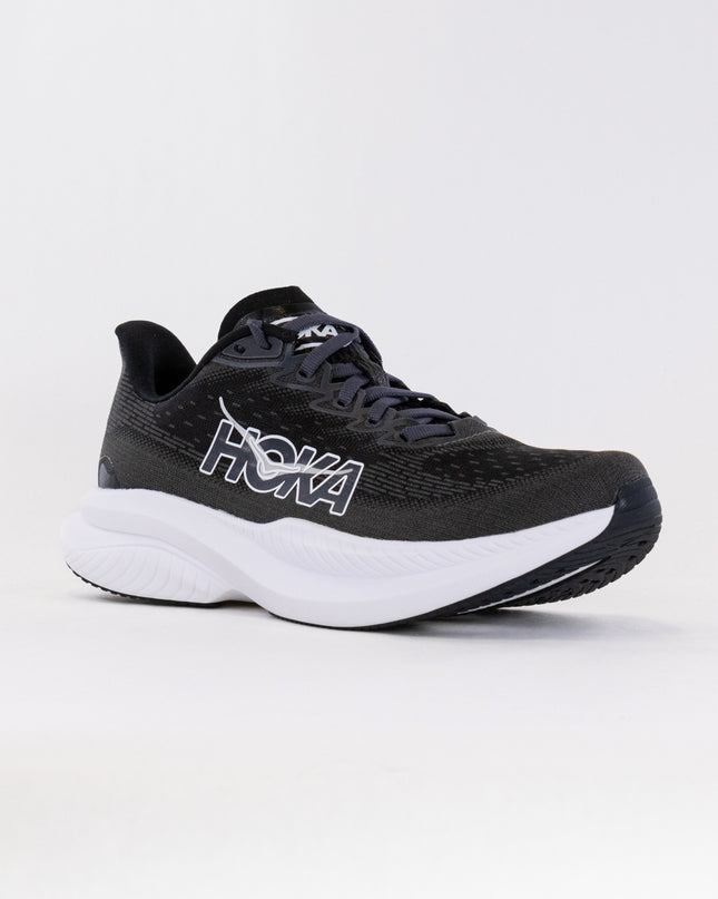 Hoka Mach 6 (Men's) - Black/White