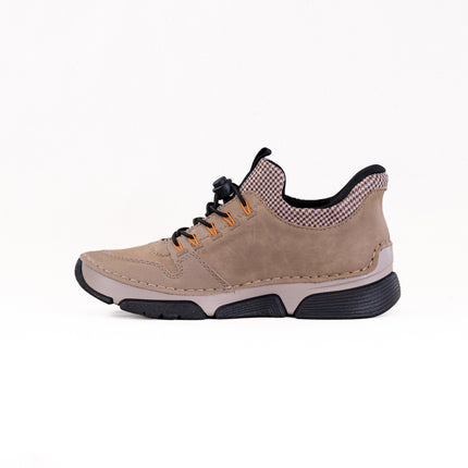Rieker Angela 45963 (Women's) - Camel/Camel/Beige Schwarz