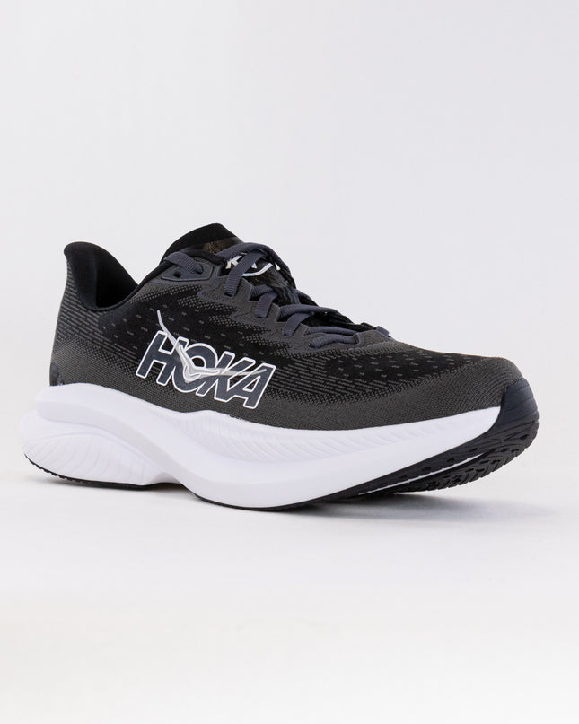 Hoka Mach 6 (Women's) Wide - Black/White