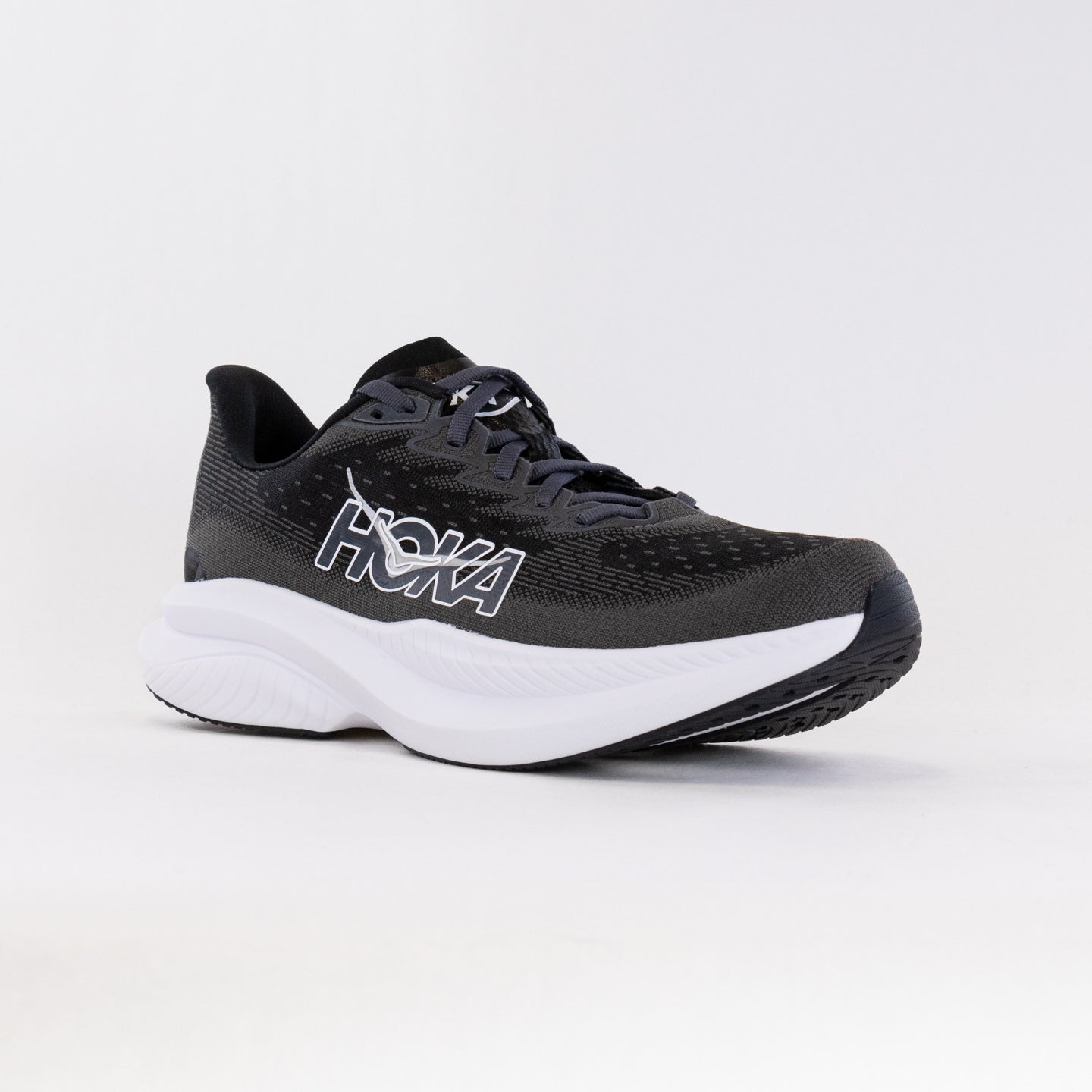 Hoka Mach 6 (Women's) Wide - Black/White