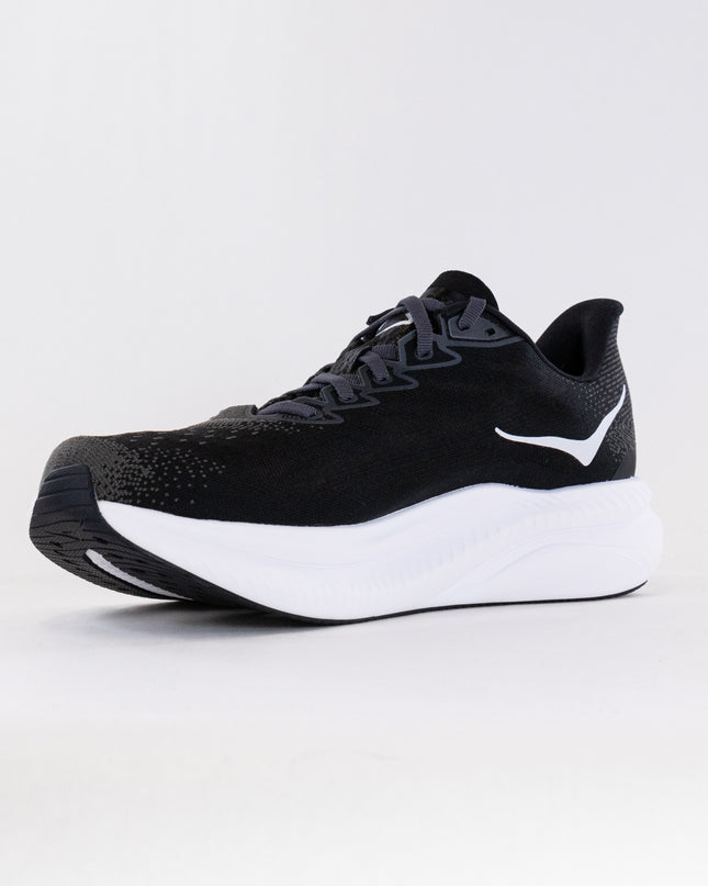 Hoka Mach 6 (Women's) Wide - Black/White