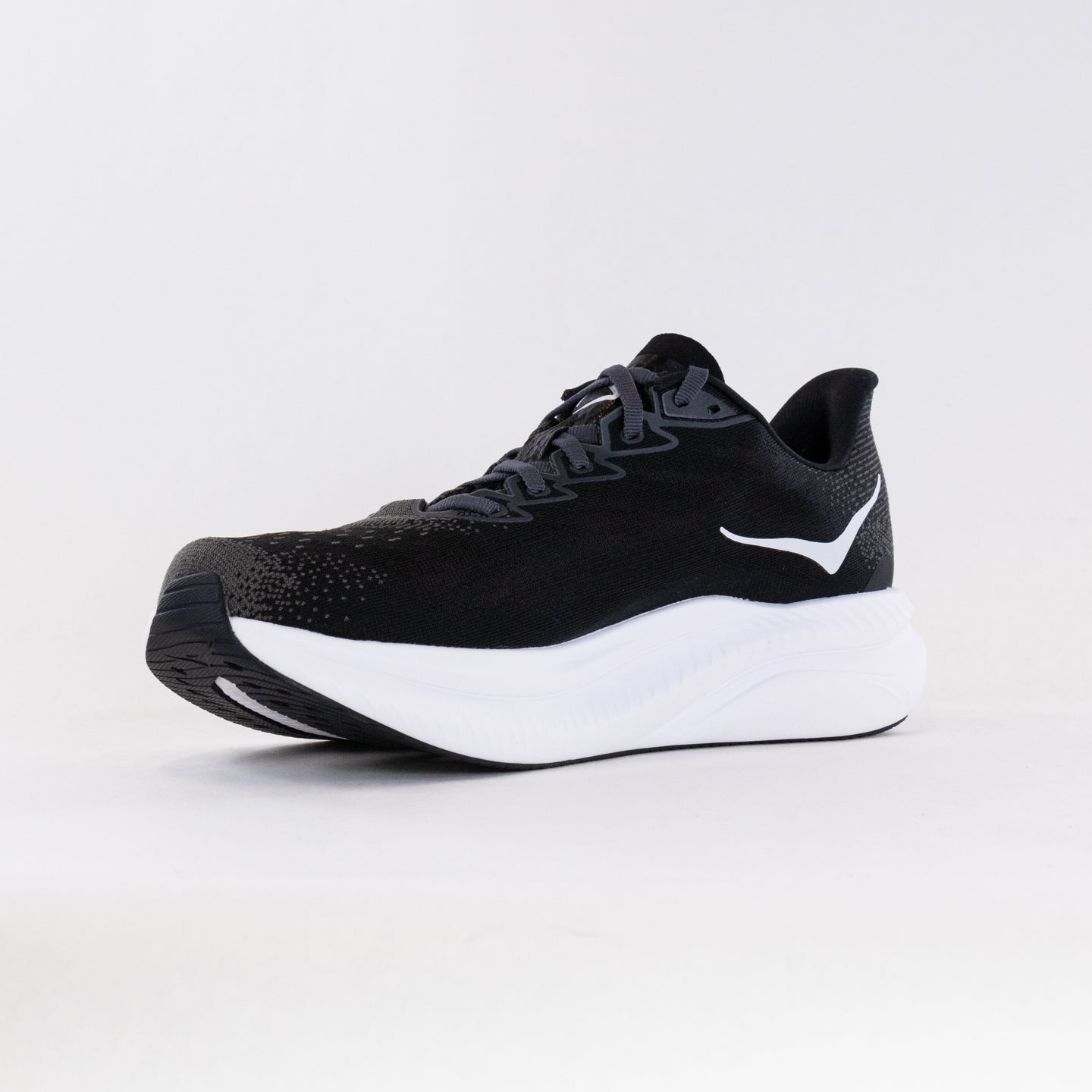 Hoka Mach 6 (Women's) Wide - Black/White