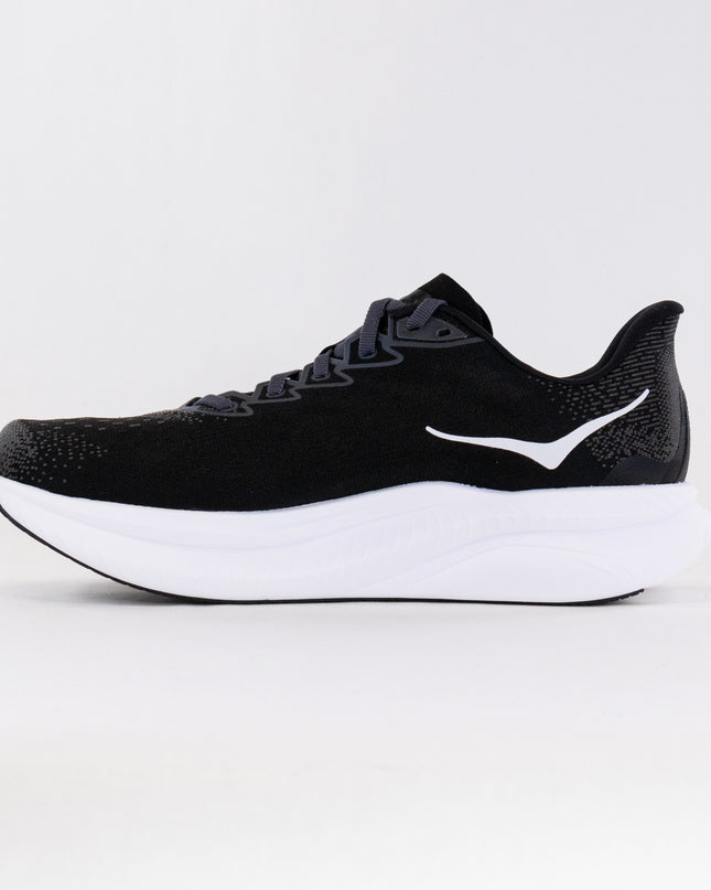 Hoka Mach 6 (Women's) Wide - Black/White