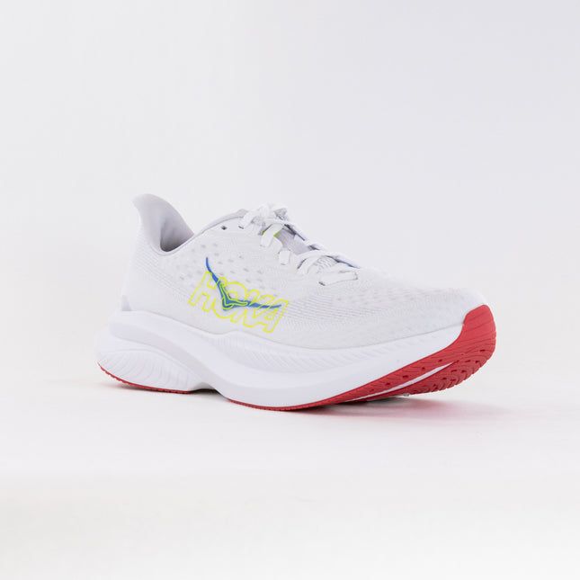 Hoka Mach 6 Wide (Men's) - White/Nimbus Cloud