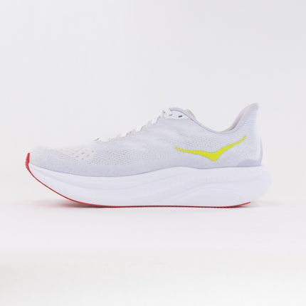 Hoka Mach 6 Wide (Men's) - White/Nimbus Cloud