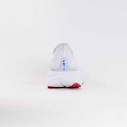 Hoka Mach 6 Wide (Men's) - White/Nimbus Cloud