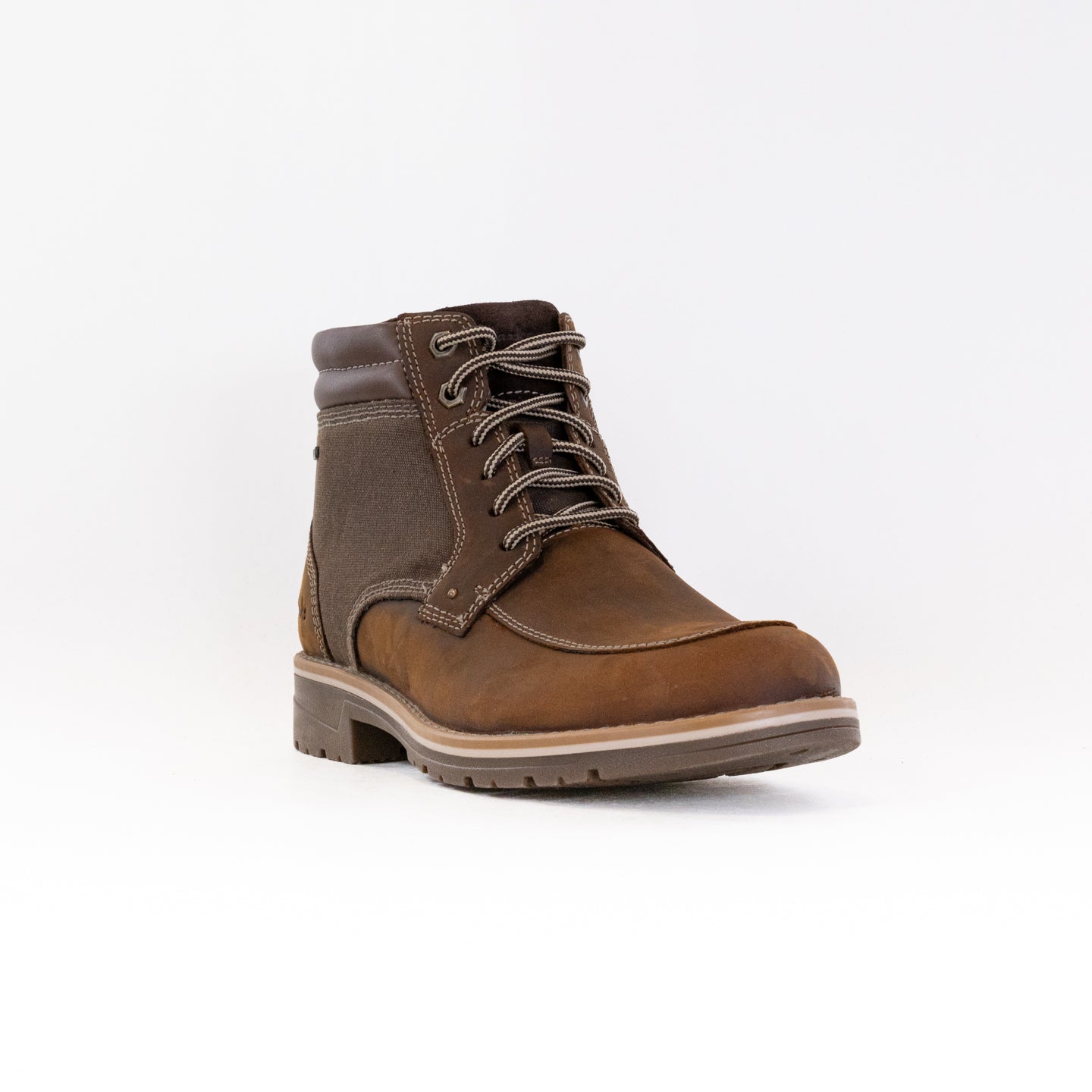 Clarks Morewell Zip Waterproof (Men's) - Beeswax Leather