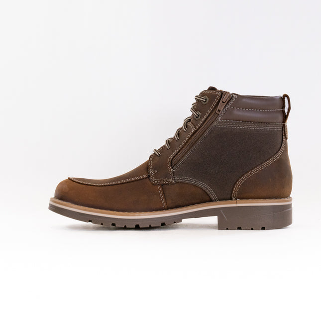 Clarks Morwell Zip Waterproof (Men's) - Beeswax Leather