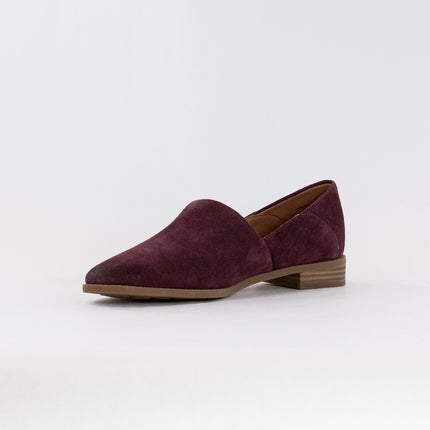 Clarks Pure Belle (Women's) - Burgundy Suede