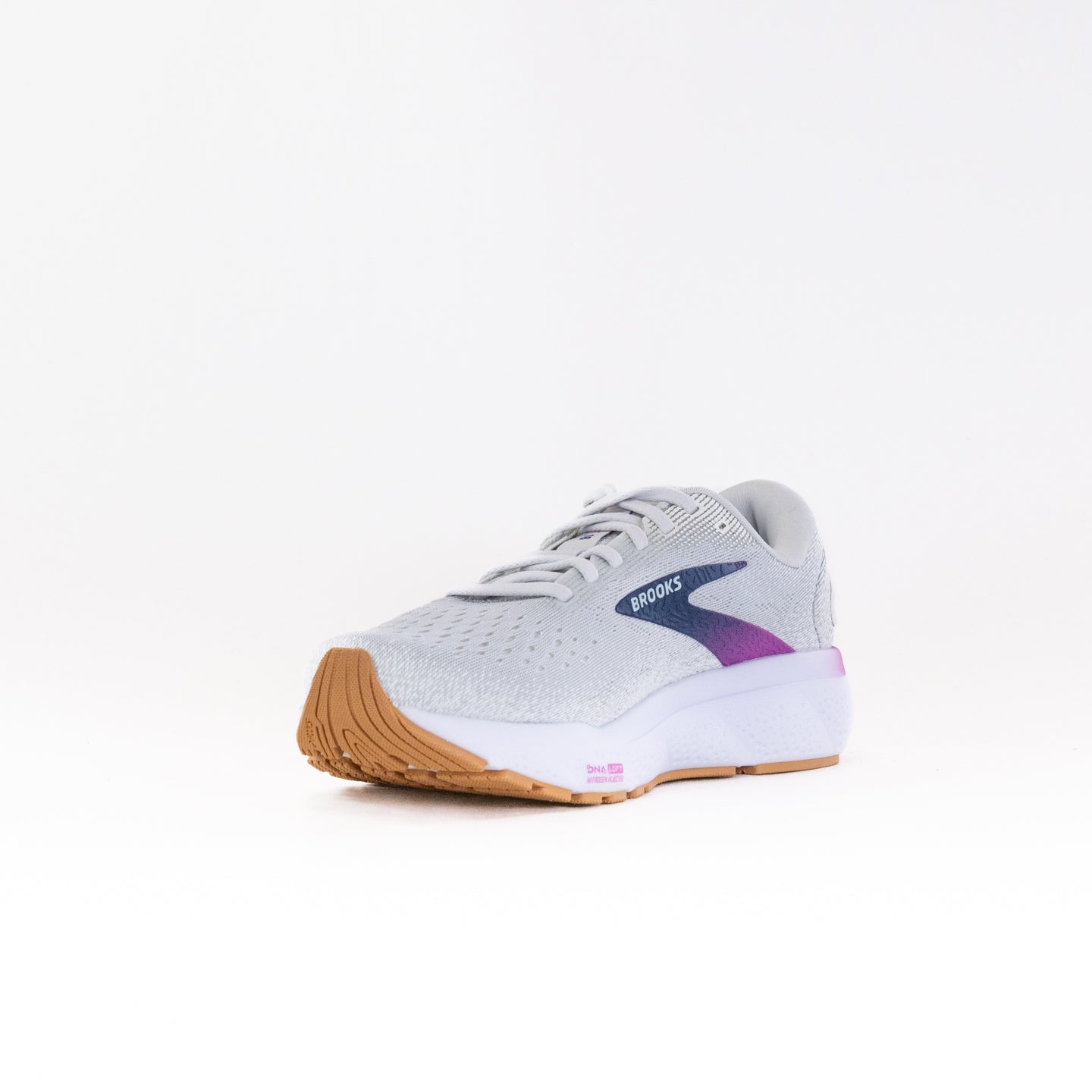 Brooks Ghost 16 (Women’s) - White/Grey/Estate Blue