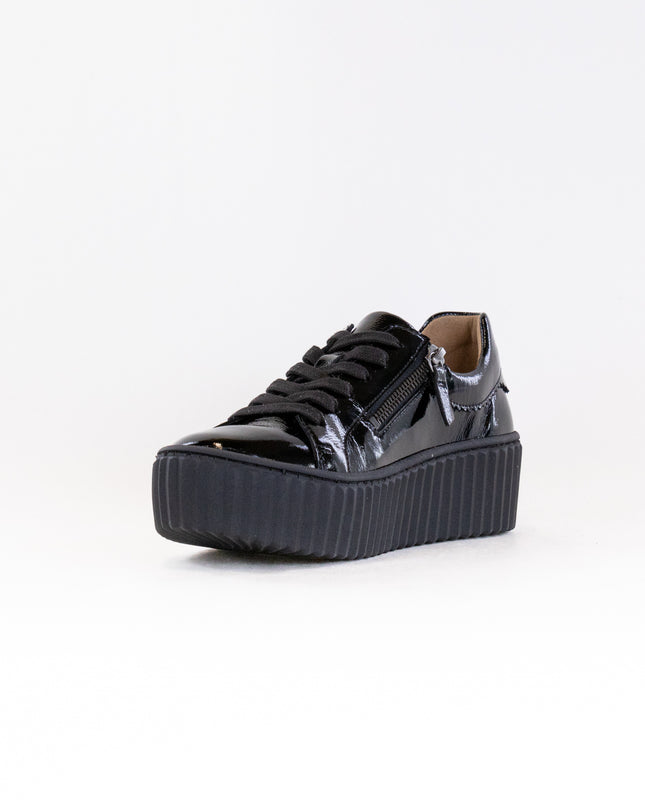 Gabor 53.200.97 Sneaker (Women's) - Black Patent