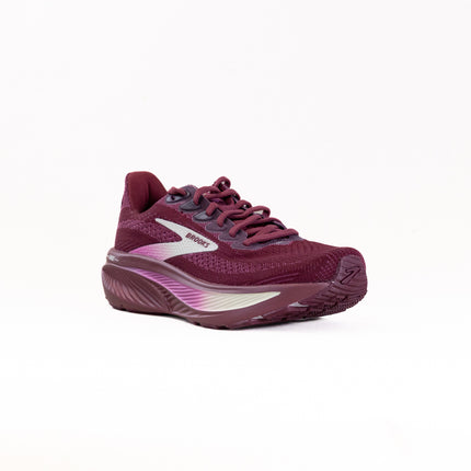 Brooks Ghost 17 (Women’s) - Burgundy/Pink/Green