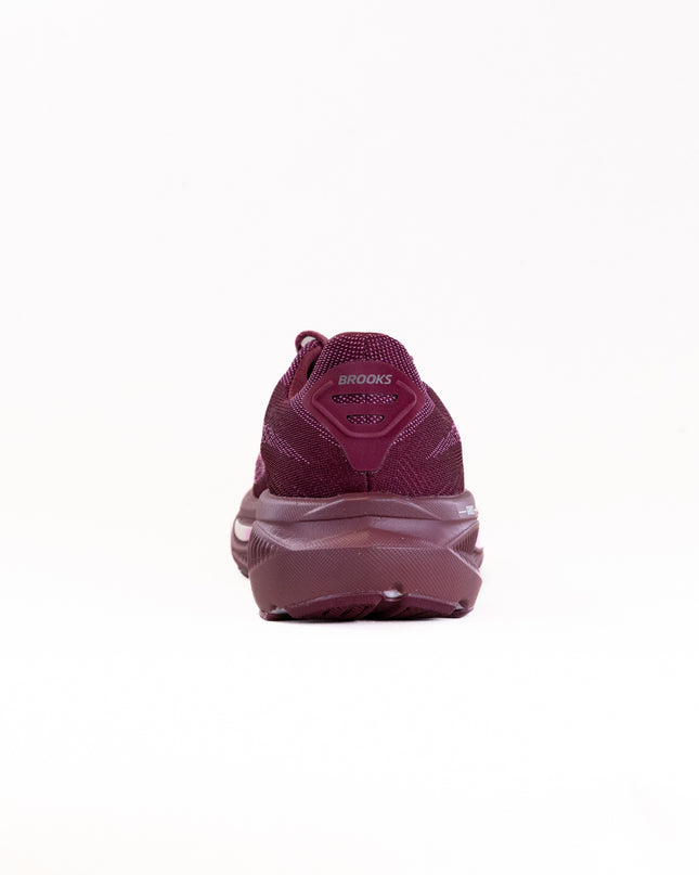 Brooks Ghost 17 (Women’s) - Burgundy/Pink/Green