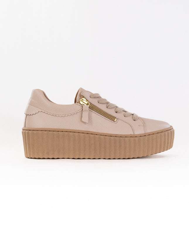 Gabor 53.200.22 Sneaker (Women's) - Sand Leather