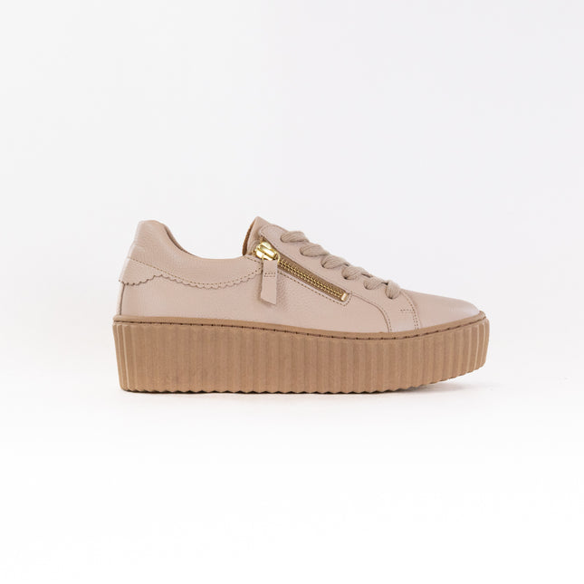 Gabor 53.200.22 Sneaker (Women's) - Sand Leather